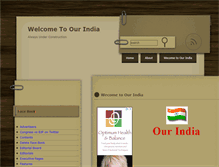 Tablet Screenshot of ourindia.com